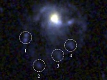 Открыта древнейшая космическая "медуза"