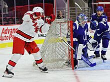 Нападающий Александр Пашин забил за «Каролину» в стиле Свечникова, видео, реакция Америки