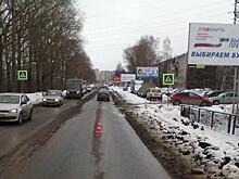 «Лада Калина» протаранила иномарку в Вологде