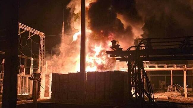 "Герани" разнесли питающую порт и окрестности Килии солнечную электростанцию