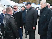В Омской области центральные районные больницы получили новые автомобили скорой помощи