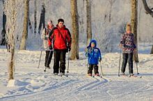 В новогодней акции «На лыжи!» приняли участие около 2 тысяч красноярцев