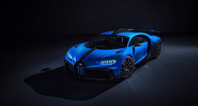 Bugatti сделала Chiron с почти 2-метровым антикрылом