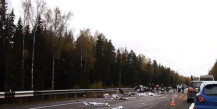 Последствия лобового столкновения под Докшицами попали на видео