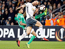 "Манчестер Юнайтед" одолел "зеленых" в Лиге Европы