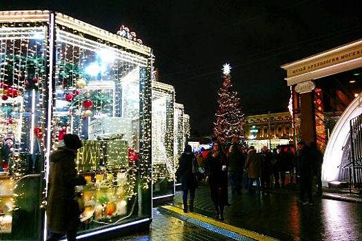 Мэр Москвы принял участие в закрытии фестиваля «Путешествие в Рождество»