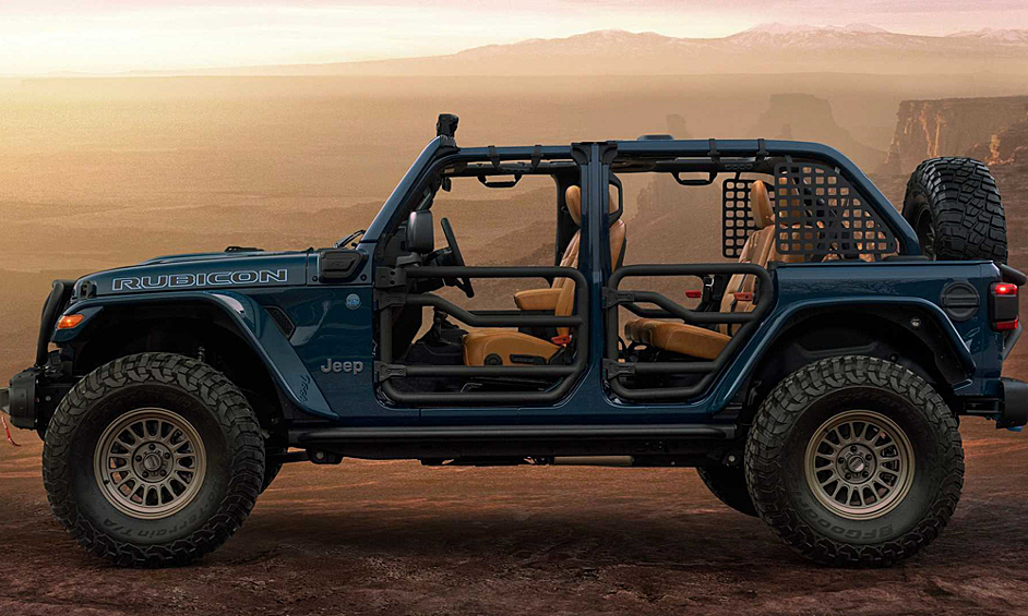 Jeep Wrangler Rubicon 4xe Departure - новый концепт для любителей настоящего бездорожья