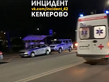 Две японские иномарки столкнулись на перекрестке в Кемерове