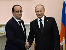 Путин и Олланд обсудили тему «Мистралей»