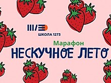 В школе №1273 проходит марафон «Нескучное лето»
