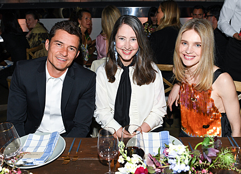 Орландо Блум, Наталья Водянова и другие звезды на ужине в честь коллекции H&M Conscious Exclusive 2017