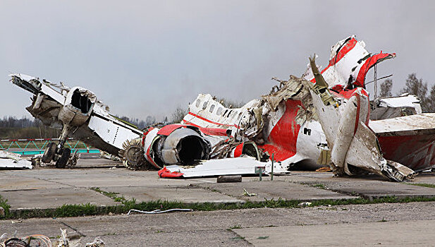 СК ответил на заявление о следах взрыва на борту Ту-154 Качиньского