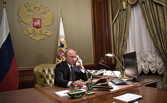 Путин обсудил с президентом Азербайджана конфликт страны с Арменией
