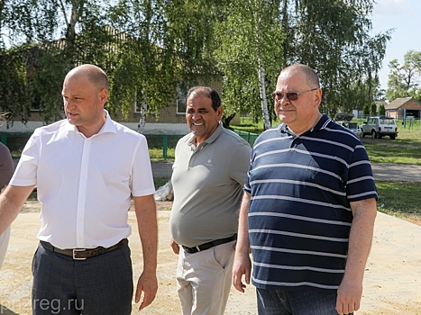 Олег Мельниченко посетил Иссинский район