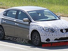 Опубликованы шпионские фото обновленного Nissan Sentra