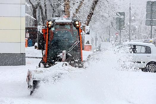 Из-за снегопада в Москве и области объявлен желтый уровень опасности