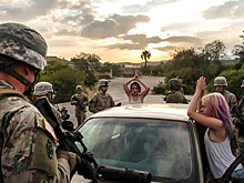 Россиянки случайно попали на базу ВМС США вместо "Макдональдса"