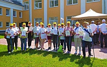 Любители скандинавской ходьбы из Щелкова заняли призовые места на марафоне «Сирень+»