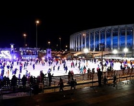Каток на площадке «Спорт Порт» в Нижнем Новгороде посетили 55 тысяч человек