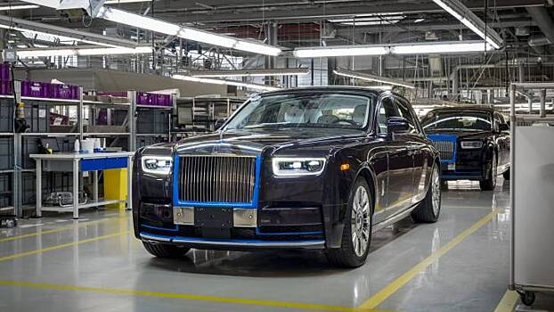 Первый новый Rolls-Royce Phantom продадут на аукционе