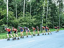 В Самаре проходит первенство России по лыжероллерам