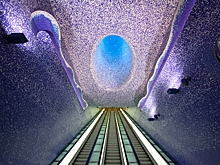 Выбрали самую красивую станцию метро в мире