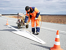 На пути в Аксарку срезают неровности