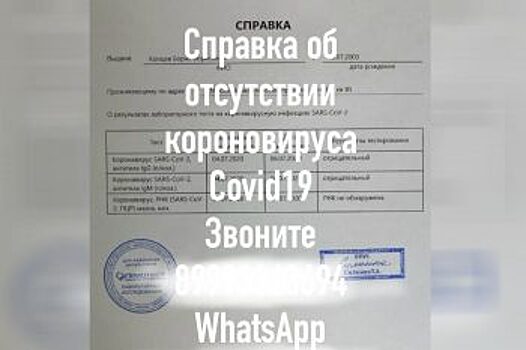 Ирина Гехт прокомментировала продажу справок об отрицательном COVID-19