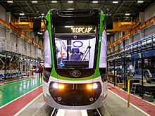 Производитель показал изготовленный для Калининграда трамвай “Корсар” 