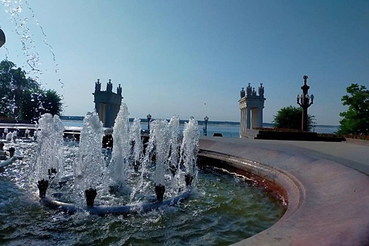 В Волгоградской области из-за жары фонтаны будут работать беспрерывно