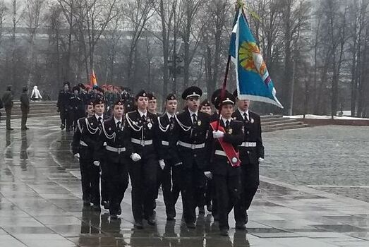 Выборгские кадеты полиции стали лучшими в смотре строя и песни в Москве