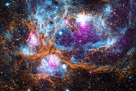 НАСА показало космическую «страну чудес»