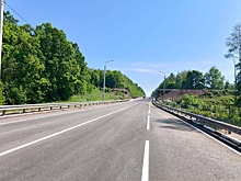 В Курской области открыто движение по трассе, где было обрушение моста