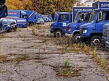 В "Почте России" объяснили появление заброшенных фургонов в Москве