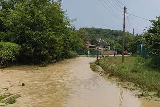 Спасателей направили к туристам, оказавшимся в затопленном урочище на Кубани