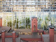 Возмущенных москвичей оставили за забором, огородившим Бадаевский завод