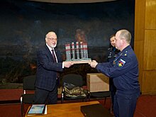 Модель радиолокационной станции подарили музею ПВО в Балашихе