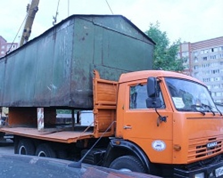 В Уфе продолжается снос гаражей
