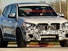 BMW испытывает версию X3 M Competition