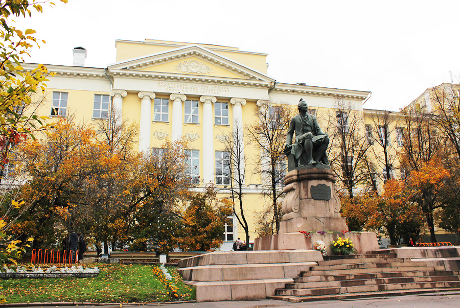 Комплекс зданий МГУ на Моховой, Москва, Российская Федерация