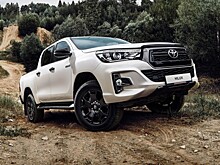 Toyota Hilux стал самым продаваемым пикапом в России в январе