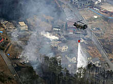 NHK: в японской префектуре Оита неделю не могут потушить пожар