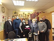 Глава муниципального округа Крюково посетила местное отделение Всероссийского общества слепых