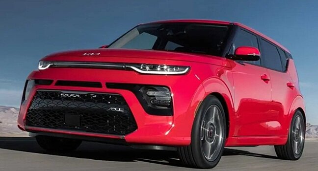 Обновленный кроссовер KIA Soul 2023 показали на фото