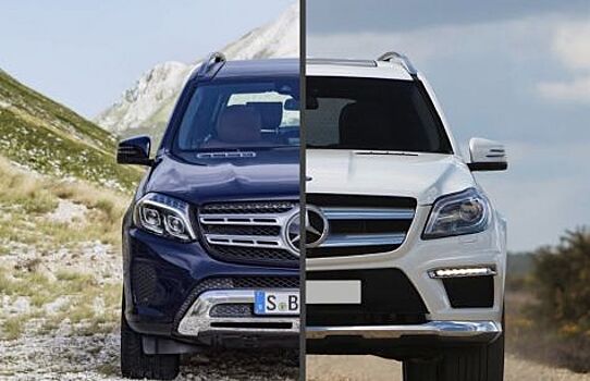 Папарацци рассмотрели новые фары на новых версиях Mercedes-Benz GLE и GLS