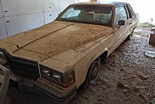 Cadillac Coupe DeVille 1983 года, который провел взаперти 20 лет, продают за бесценок