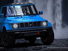 Представлен пикап на базе Suzuki Jimny как вариация современного Gypsy