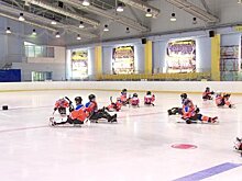 В Пензе команду по следж-хоккею навестил олимпийский чемпион