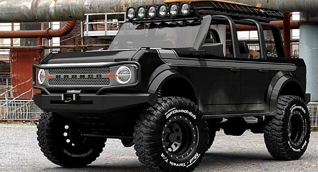 Для нового Ford Bronco предложили ретро-спецверсию Midnite Edition