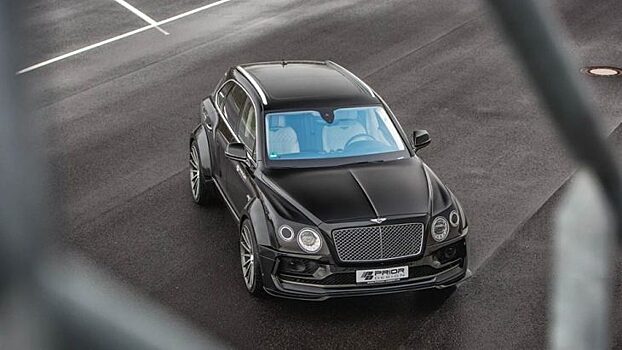 Bentley Bentayga получил доработки от тюнинг-ателье Prior Design
